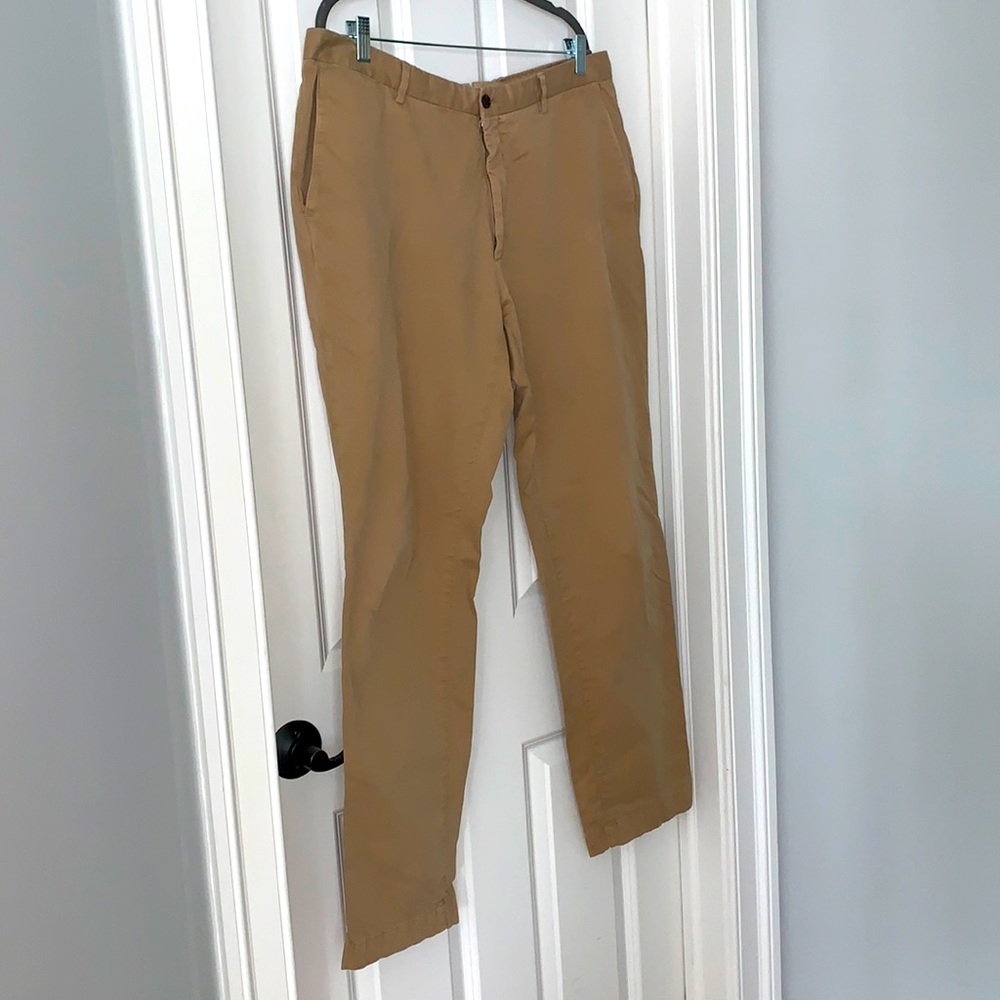Ledbury Men's Stone Richmond Chino Pant Cotton